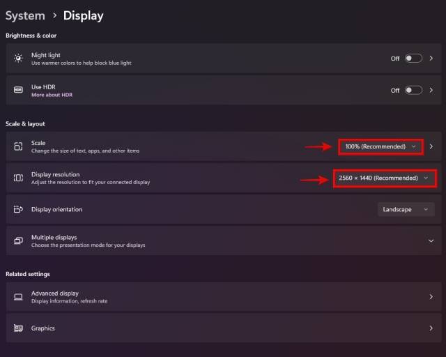 scaling-settings