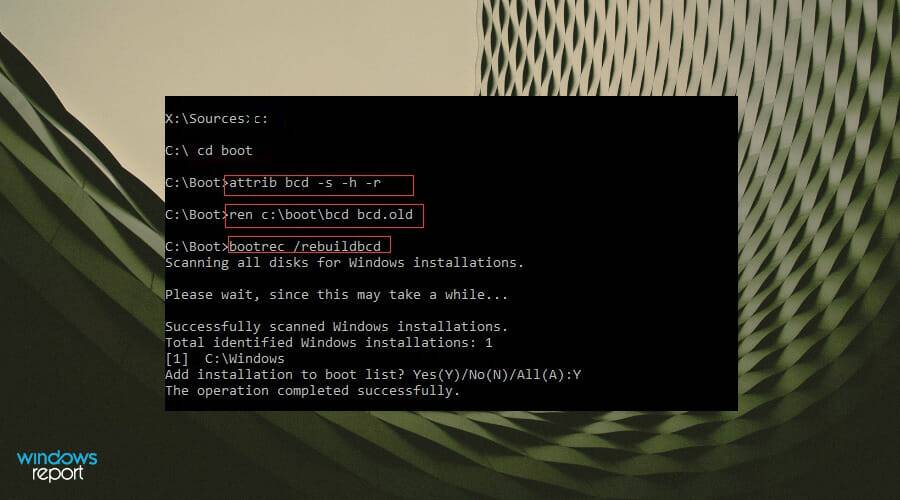 获取 Windows 11 的 BCD 错误？这是做什么