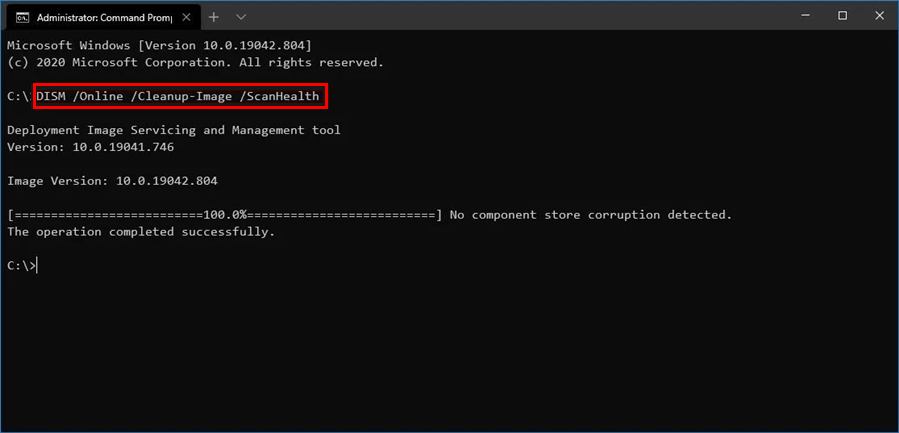 DISM-file-system-errror-1