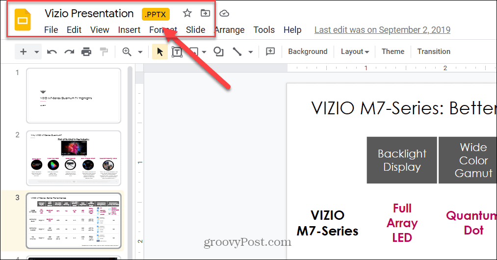 如何将 PowerPoint 转换为 Google 幻灯片
