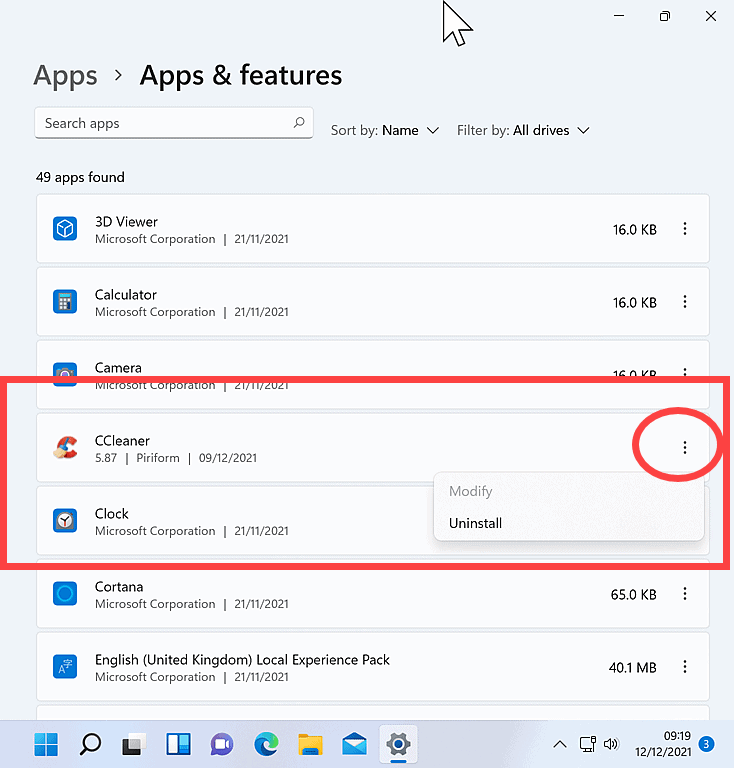 Uninstalling-from-Apps-and-Features-menu-in-Windows-11