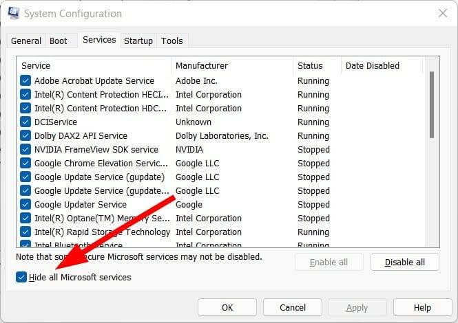 hide-all-services