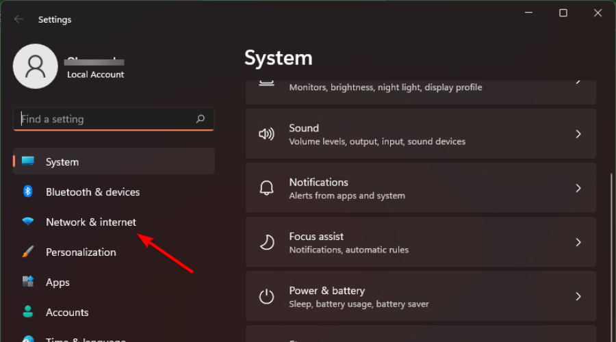 修复:Windows 11 错误写入代理设置