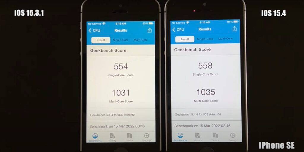 升级iOS 15.4 后，跑分实测多款iPhone 速度下跌？