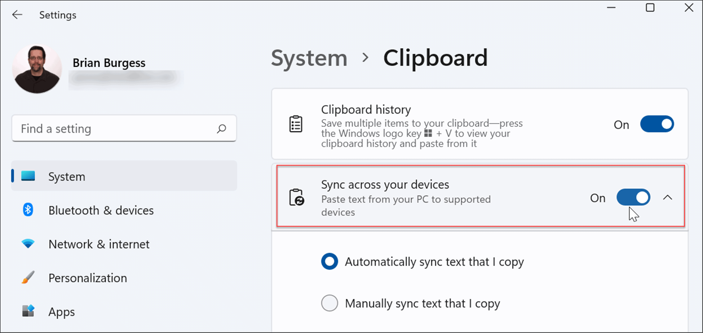 如何在 Windows 11 上使用剪贴板历史记录