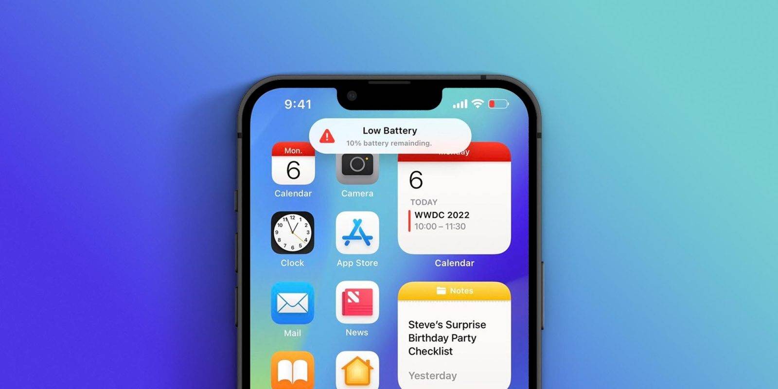 iOS 16 应该让 Low Power Battery 弹出音量 HUD 大修