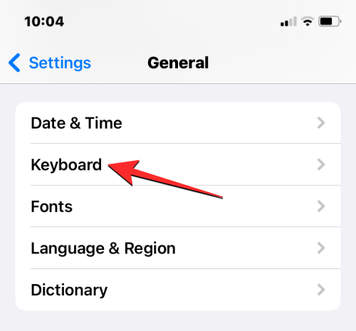 如何清除 iPhone 上的键盘历史记录