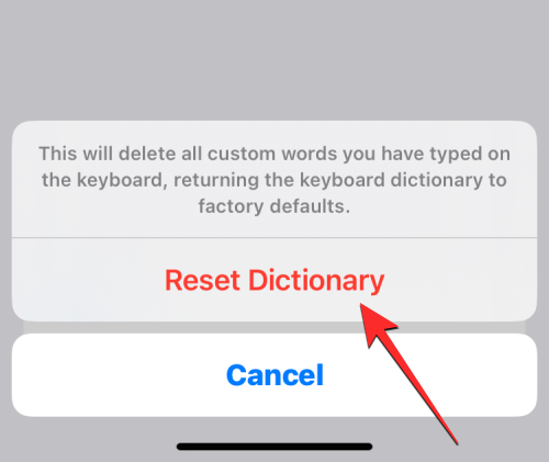 如何清除 iPhone 上的键盘历史记录