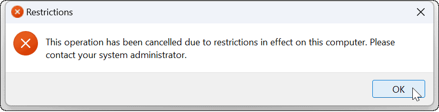 如何在 Windows 11 中阻止用户设置