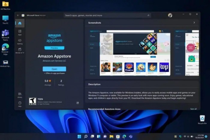Windows11系统中如何运行Android 应用程序?Windows11系统运行Android 应用程序教程截图