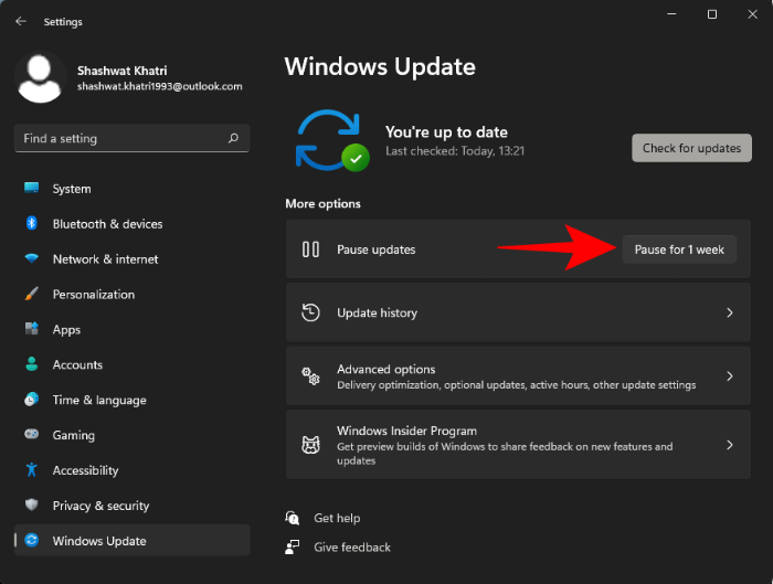 如何在 Windows 11 上禁用更新