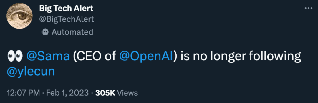 被OpenAI CEO取关后,Yann LeCun再次抨击:ChatGPT对现实的把握非常肤浅