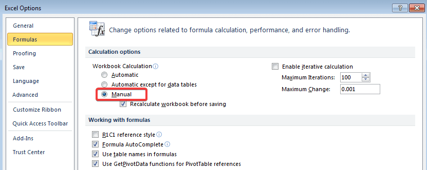 Calculation-manual