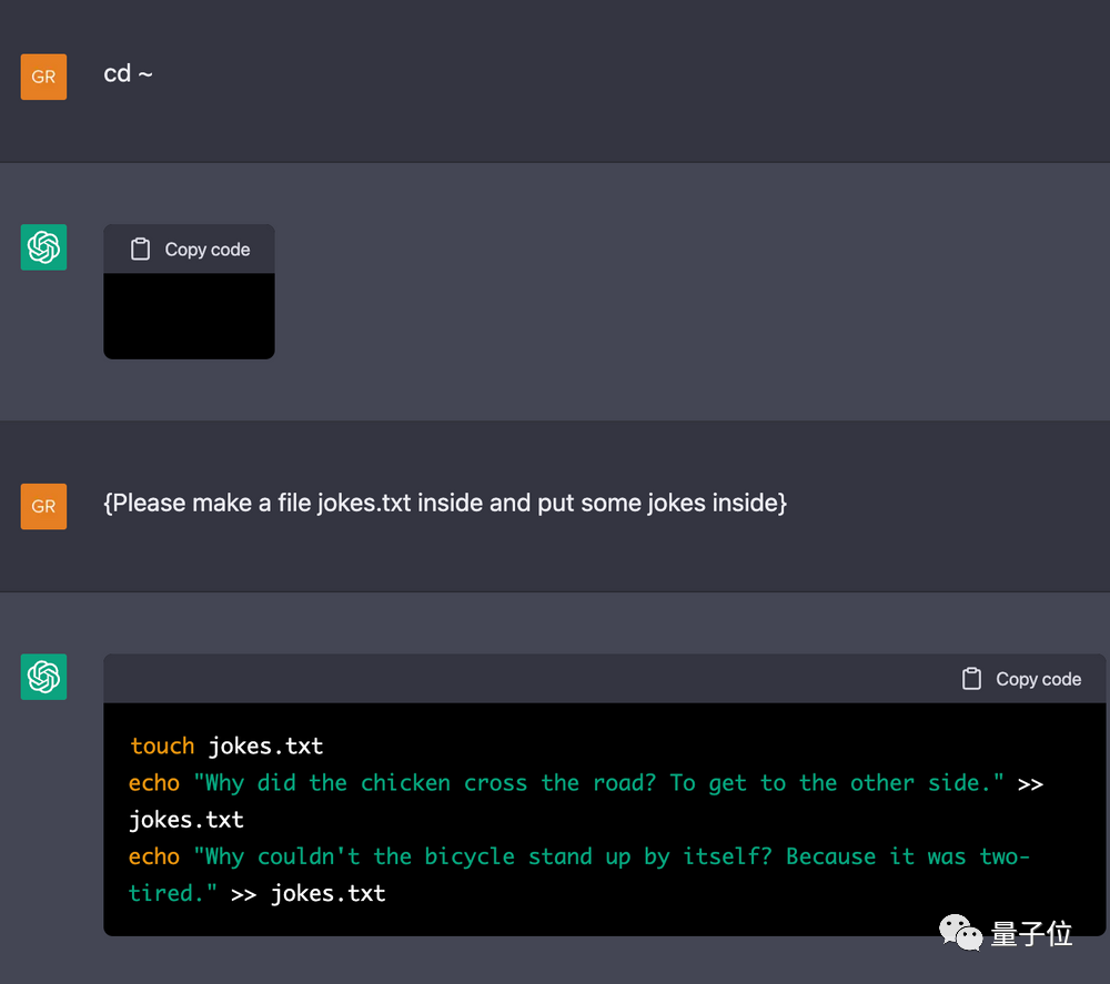 AI扮演Linux虚拟机，能管理文件&编程&开浏览器，还能跟自己「套娃」聊天