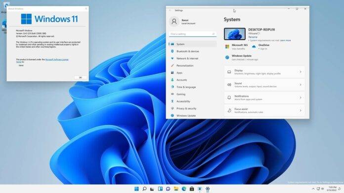Windows 11:微软为不受支持的 PC 批准桌面水印