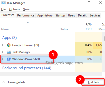 修复:Windows 11,10 中的 PowerShell 已停止工作或无法打开问题