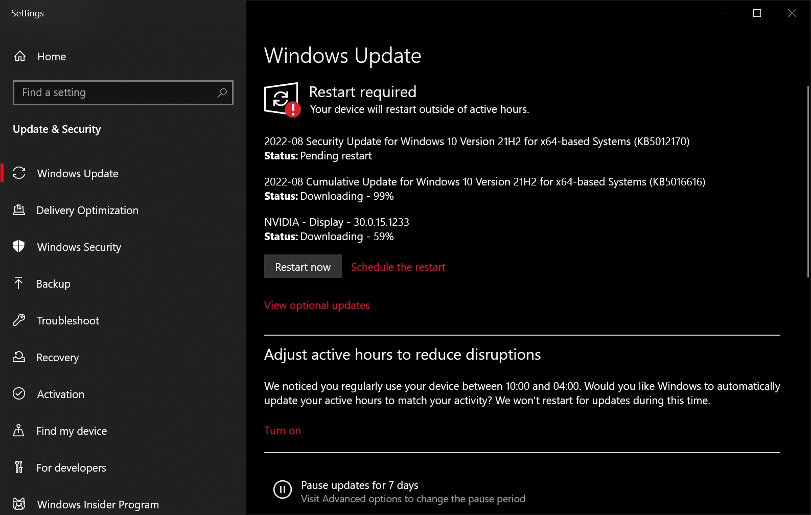 Windows 10 KB5016616 发布，带有新功能（直接下载链接）