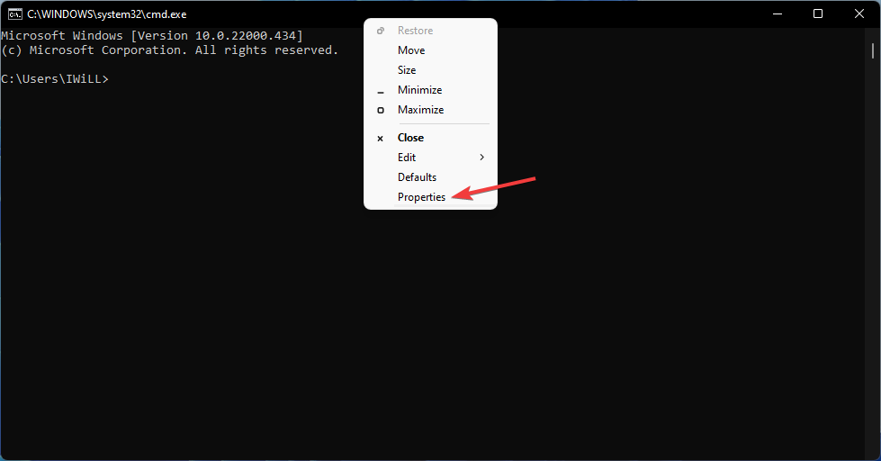 CMD-Properties