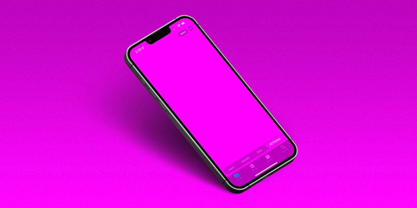 在 iPhone 13 上看到粉红色的屏幕?这是解决方法
