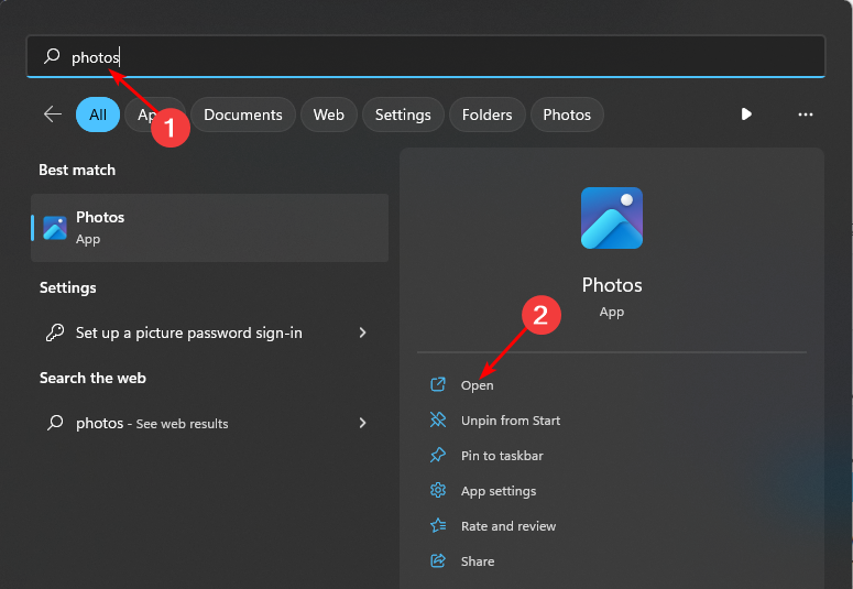 Open-Photos-app