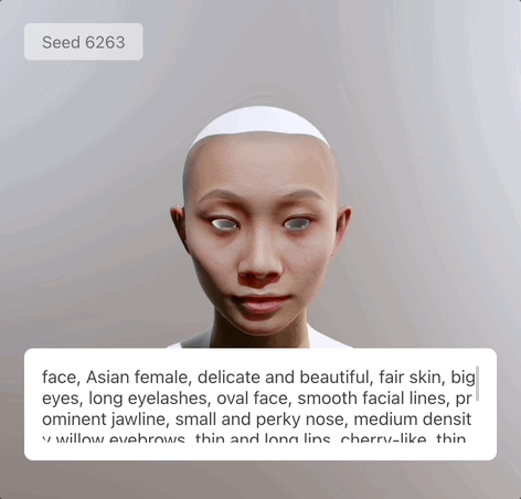 单卡30秒跑出虚拟3D老婆！Text to 3D生成看清毛孔细节的高精度数字人，无缝衔接Maya、Unity等制作工具