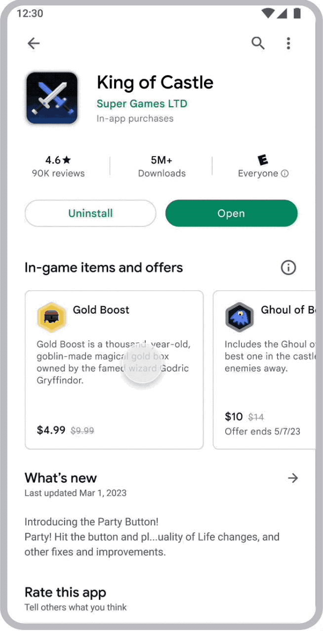 谷歌生成式 AI 扩展至 Google Play，提升应用商店使用体验