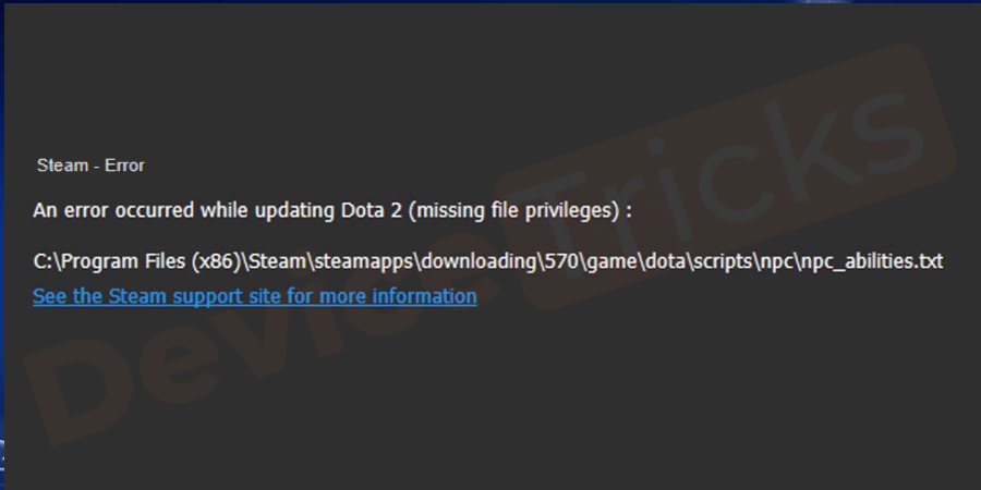 如何修复 Steam 缺少文件权限错误?