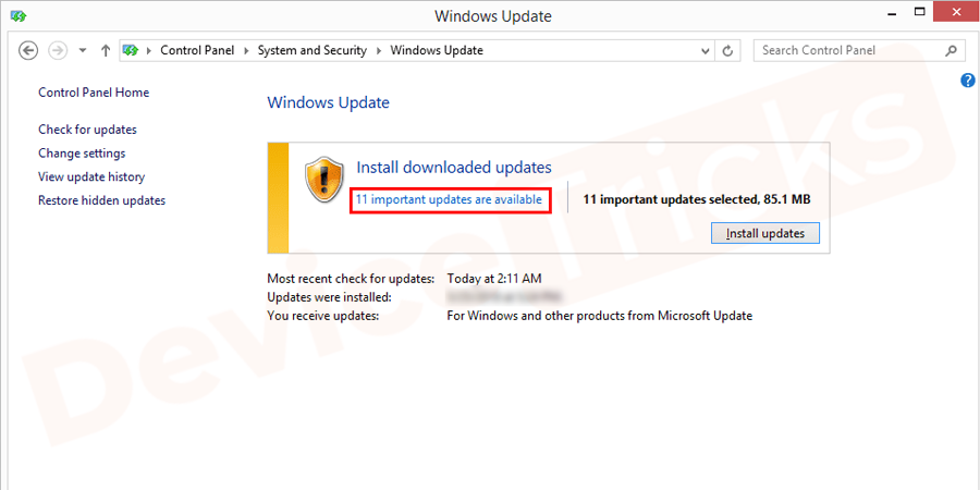 如何修复配置 Windows 更新还原更改错误的失败？