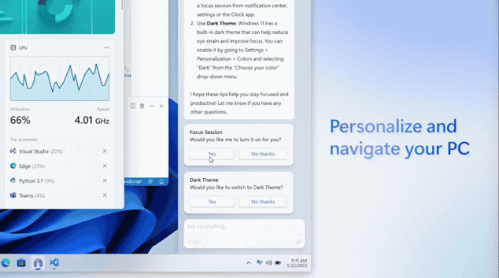 ChatGPT重塑Windows！微软王炸更新：操作系统全面接入，Bing也能用插件了