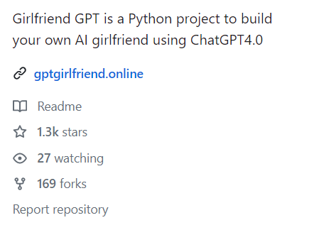 AI「复刻」现实女友爆火!国外小哥开源GirlfriendGPT,GitHub已获1.3k星