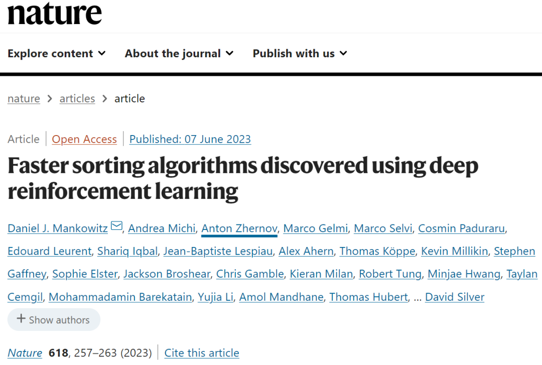 AI重写排序算法，速度快70%：DeepMind AlphaDev革新计算基础，每天调用万亿次的库更新了