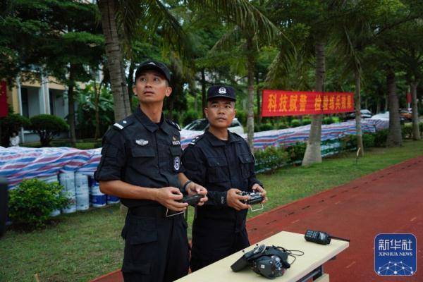海南省公安机关警用无人机培训班结业并举行警航比武演练