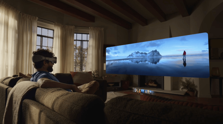 Vision Pro 头显VR,安全区域3×3米,受苹果限制