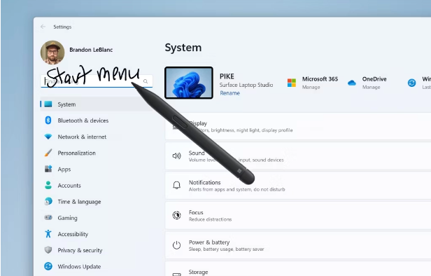 微软发布Windows 11 Dev和Canary预览版,引入全新手写体验和Windows Ink改进