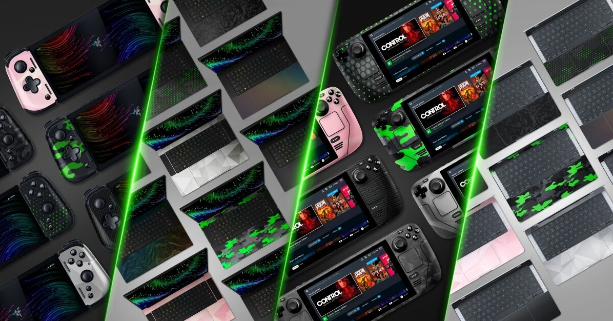 雷蛇新推个性贴纸Razer Skins,保护设备、彰显个性