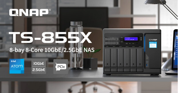威联通发布TS-855X:强大功能的新一代NAS产品