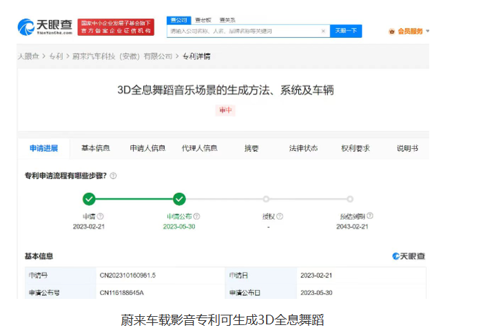 音乐与科技的完美结合：蔚来汽车实现车内3D全息舞蹈