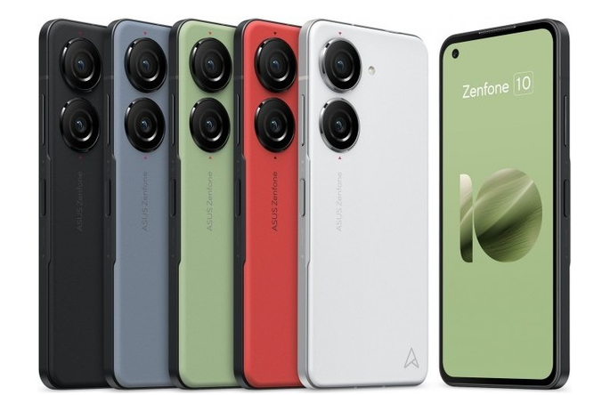 多彩配色迎接华硕Zenfone 10发布:红绿白黑蓝五色选择