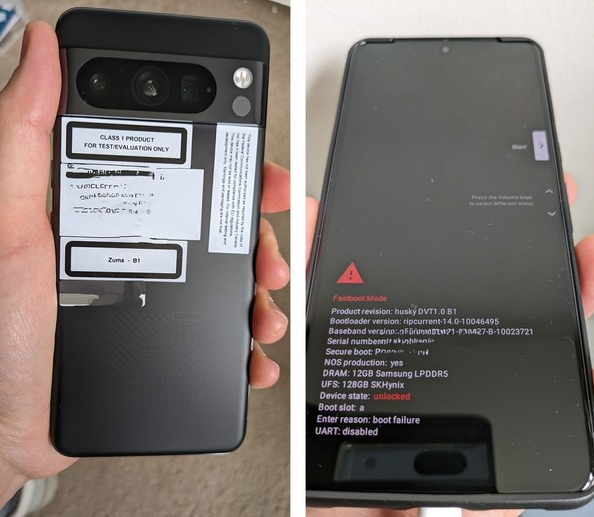 谷歌Pixel 8 Pro泄露照片:开启新一代智能手机预热!
