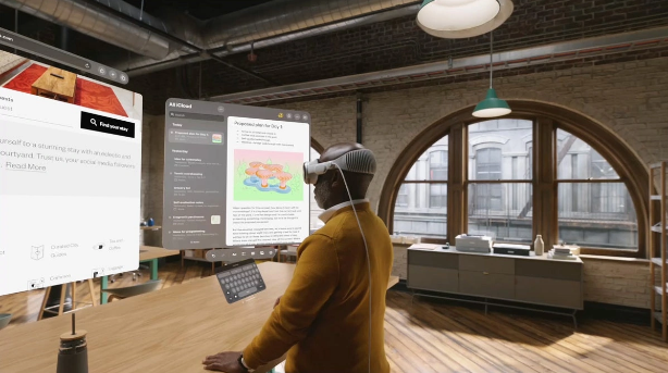 谷歌CEO皮查伊兴奋谈苹果Vision Pro技术:创造沉浸式计算体验