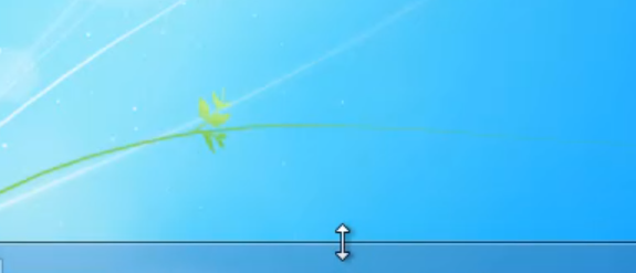 win7桌面突然拉宽的解决方案