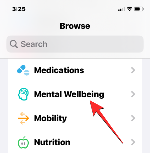 如何在装有iOS 17的iPhone上的健康应用程序上记录您的心态