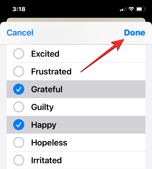 如何在装有iOS 17的iPhone上的健康应用程序上记录您的心态