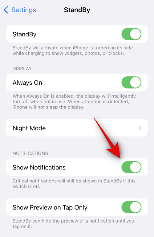 在iPhone上启用iOS 17的待机模式的步骤