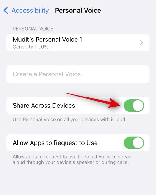 如何在 iOS 17 上设置和使用个人语音