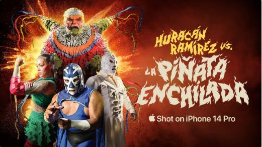 苹果发布《Huracán Ramírez vs. La Piñata Enchilada》短片,展示iPhone 14 Pro拍摄能力