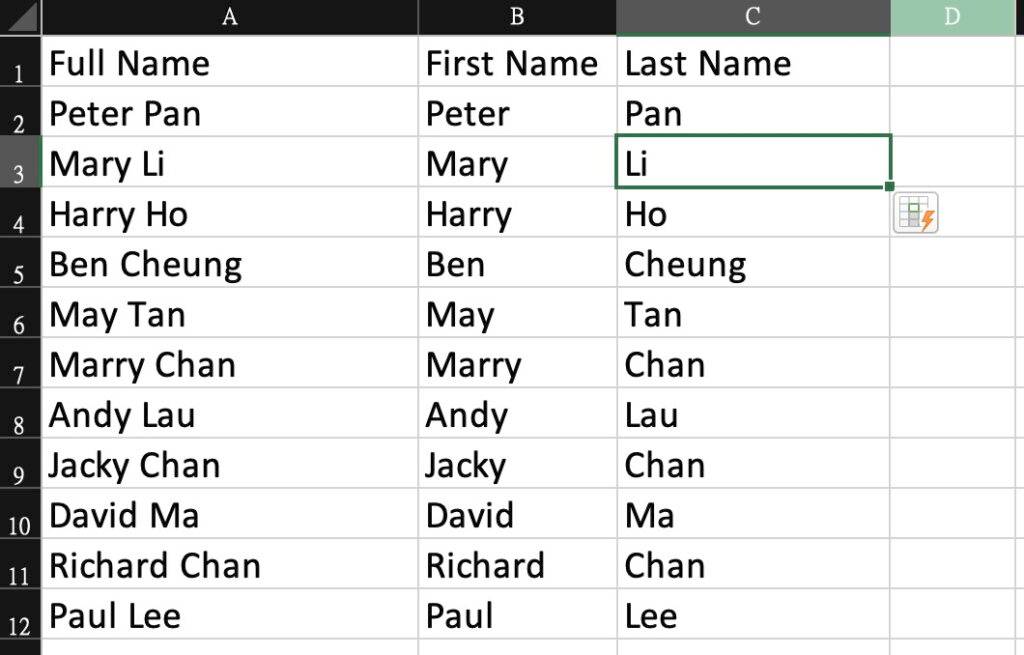 Excel 教程:掌握 Ctrl+E 功能自动填充数据
