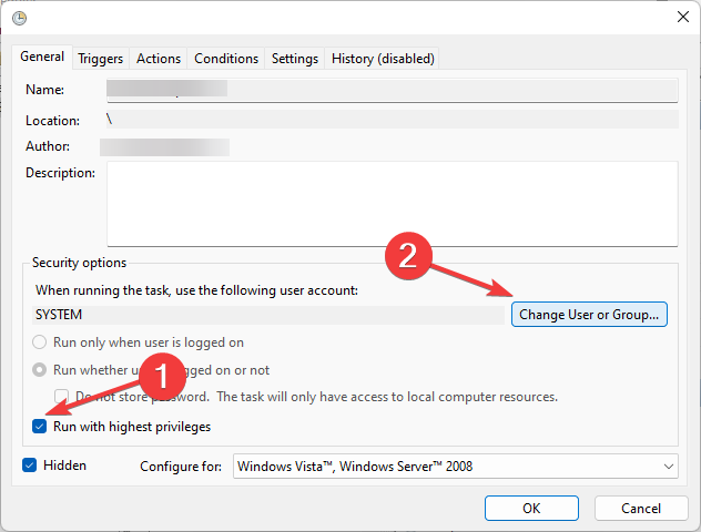 修复： 操作员拒绝 Windows 任务计划程序中的请求错误
