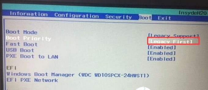联想笔记本win10改win7 bios设置教程