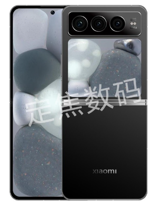 小米抢先曝光竖版折叠屏手机渲染图!